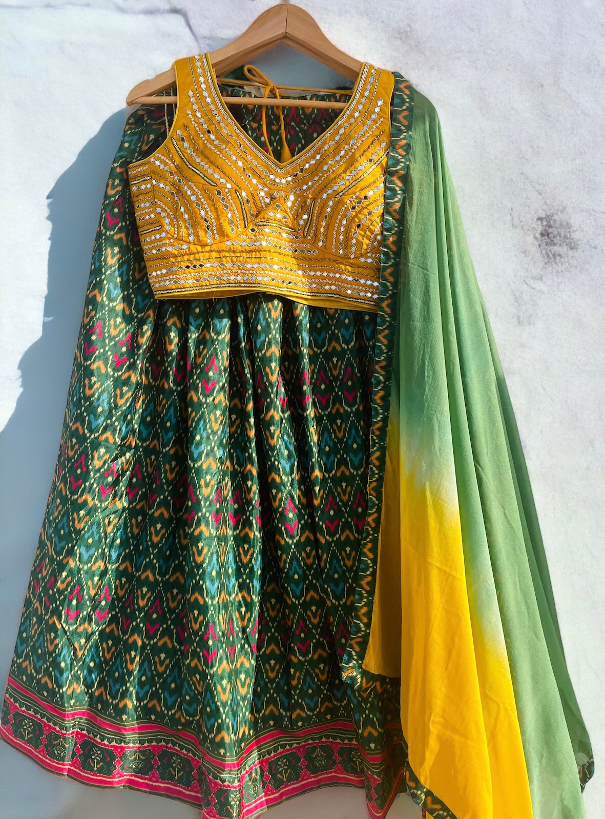 Patola Print Lehenga