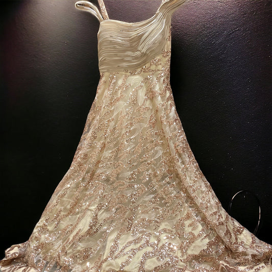 Golden Net Gown