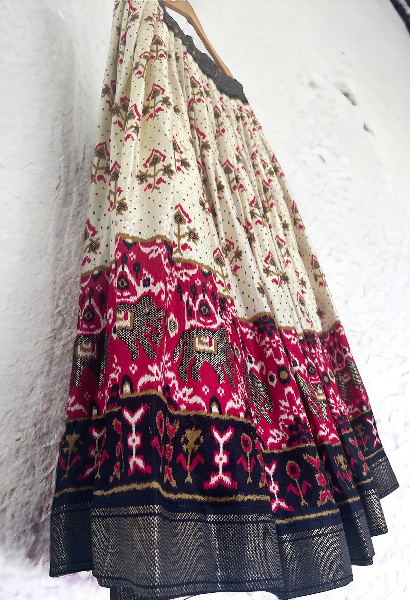 Gajji Silk Patola Lehenga